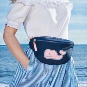 Vineyard Vines for Target Navy pink whale waist pack/ crossbody bag. NWT